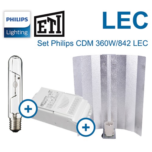 Set Philips CDM-T 360W LEC+ETI CL1 400W+
