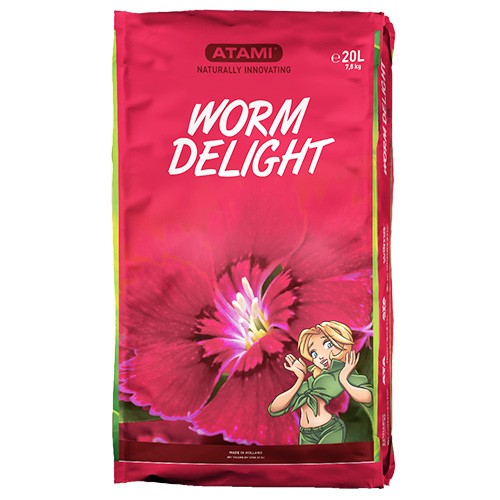 Worm Delight 20L 7,8Kg Atami (100 u/p)