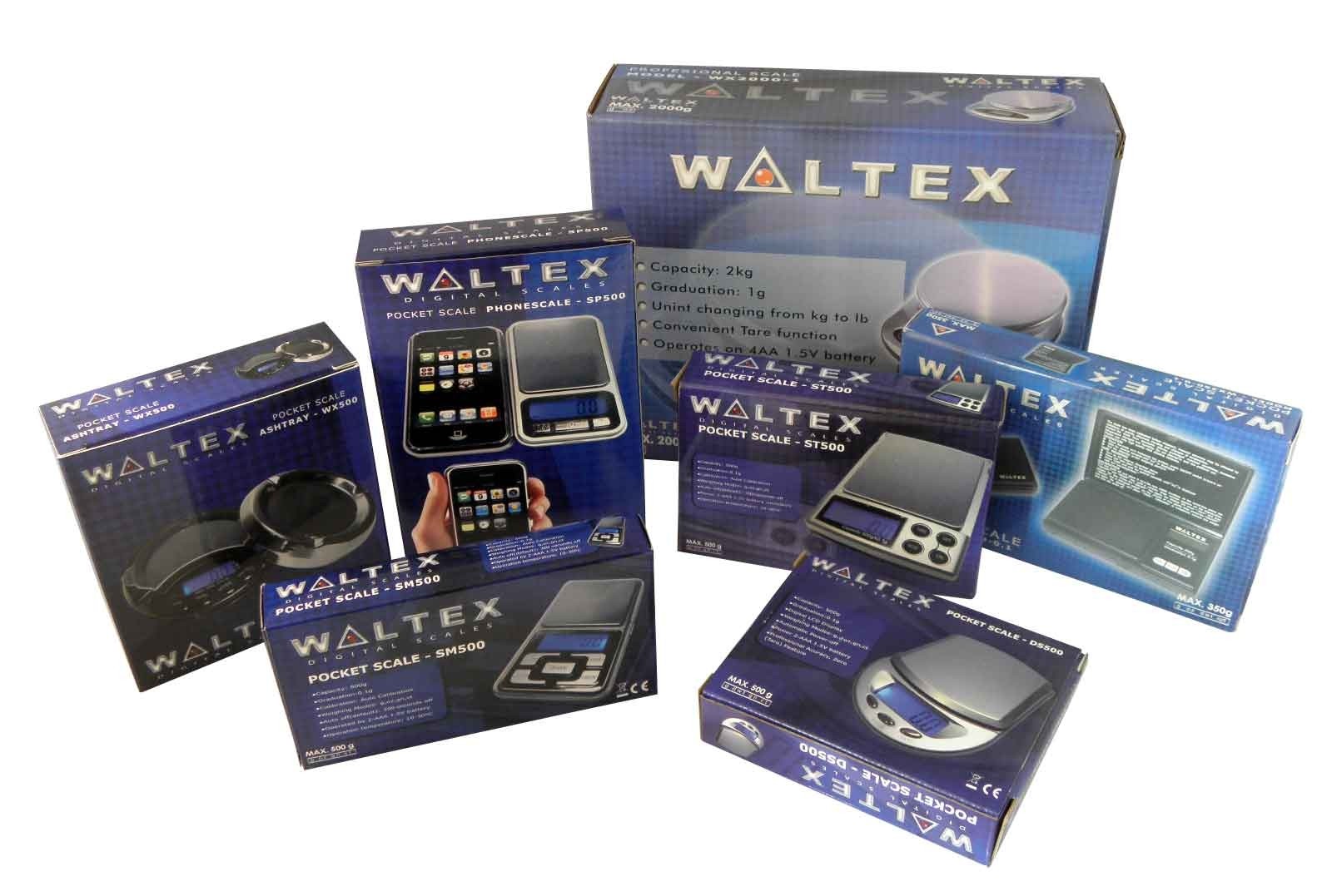 Kit 7 Básculas Waltex