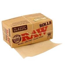 Papel Raw Rollo 12u/c