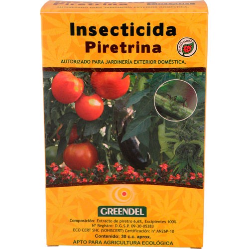 Piretrina Insecticida 30 cc Greendel (80