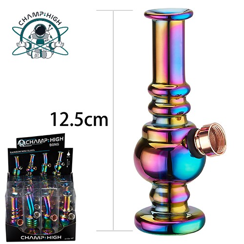 Bong Mini Cristal Rainbow 12uds Champ H