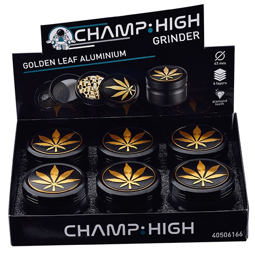 Grinder Golden Leaf 60mm 6uds Champ High