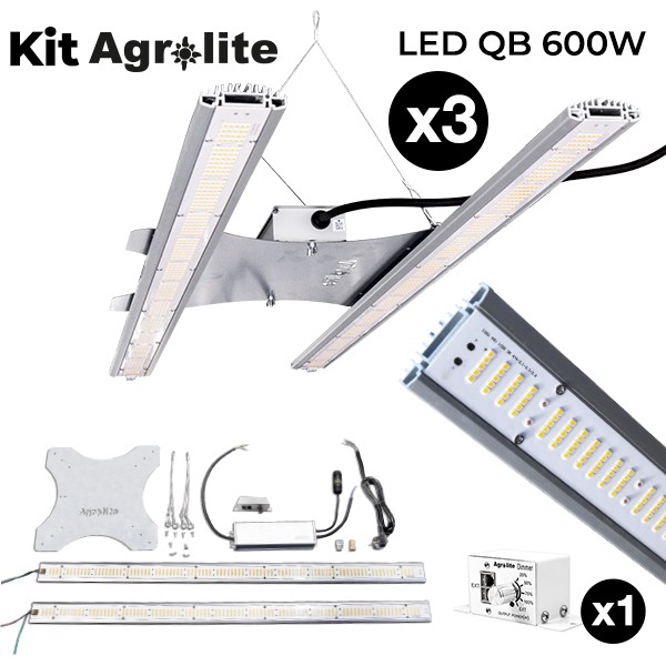 Kit Agrolite LED QB 600W