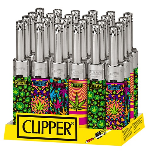 Mechero Clipper Minitube Hypnotic Weed*