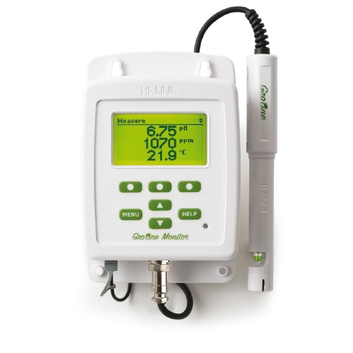 Monitor pH/EC/TDS/TEMP GroLine Hanna